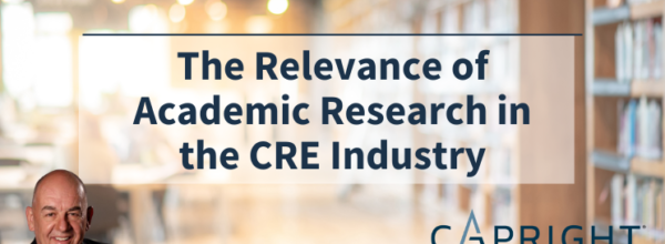 The Relevance of Academic Research in the CRE Industry