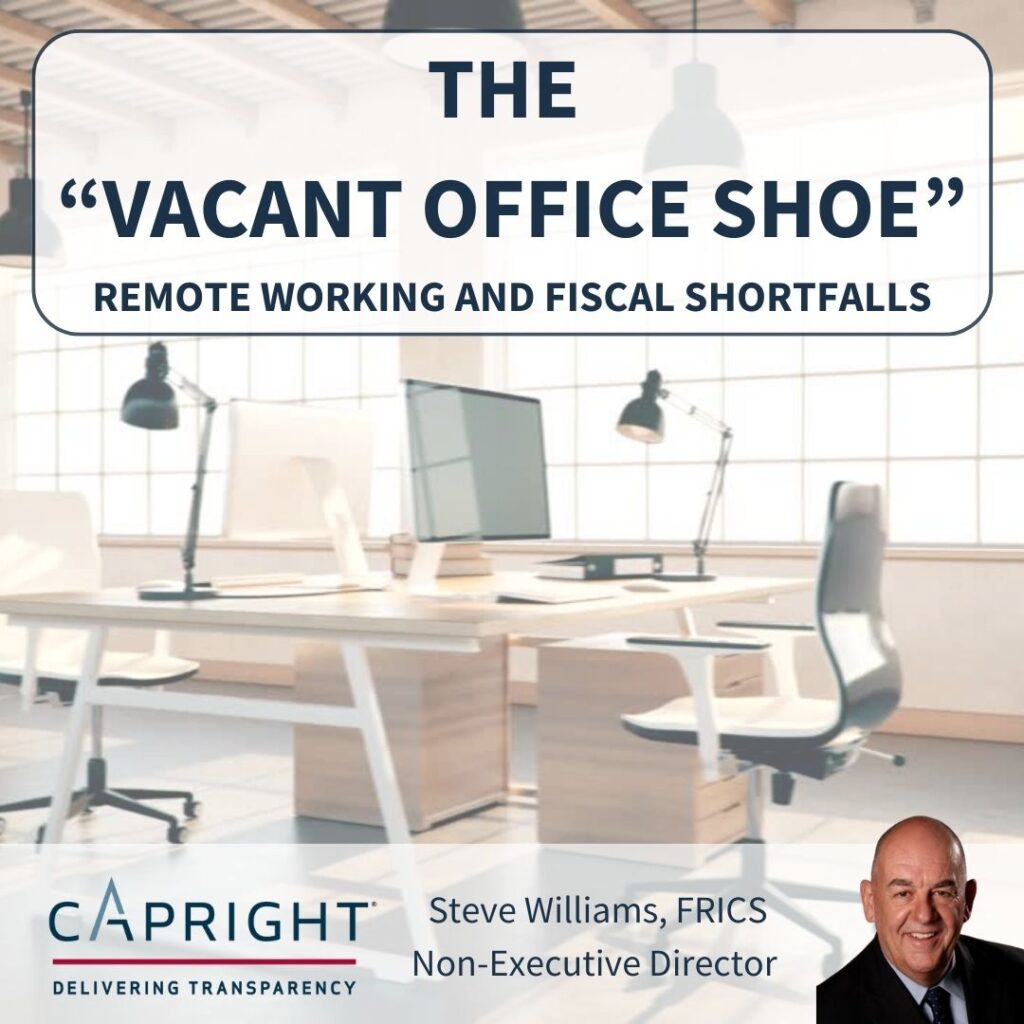 "Vacant Office Shoe" Remote Working and Fiscal Shortfalls