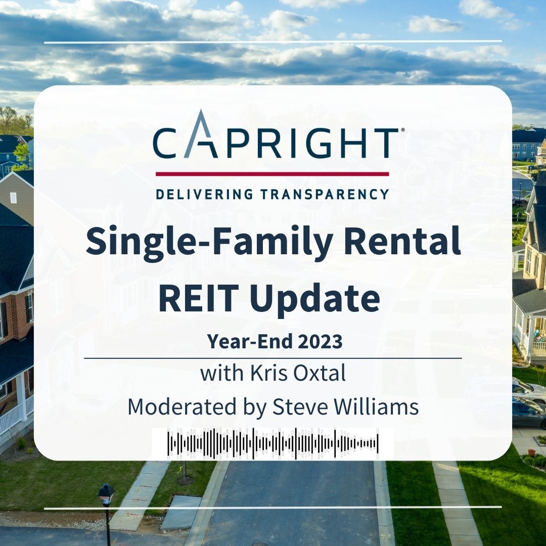 Single Family Rental Update Year-End 2023 Podcast