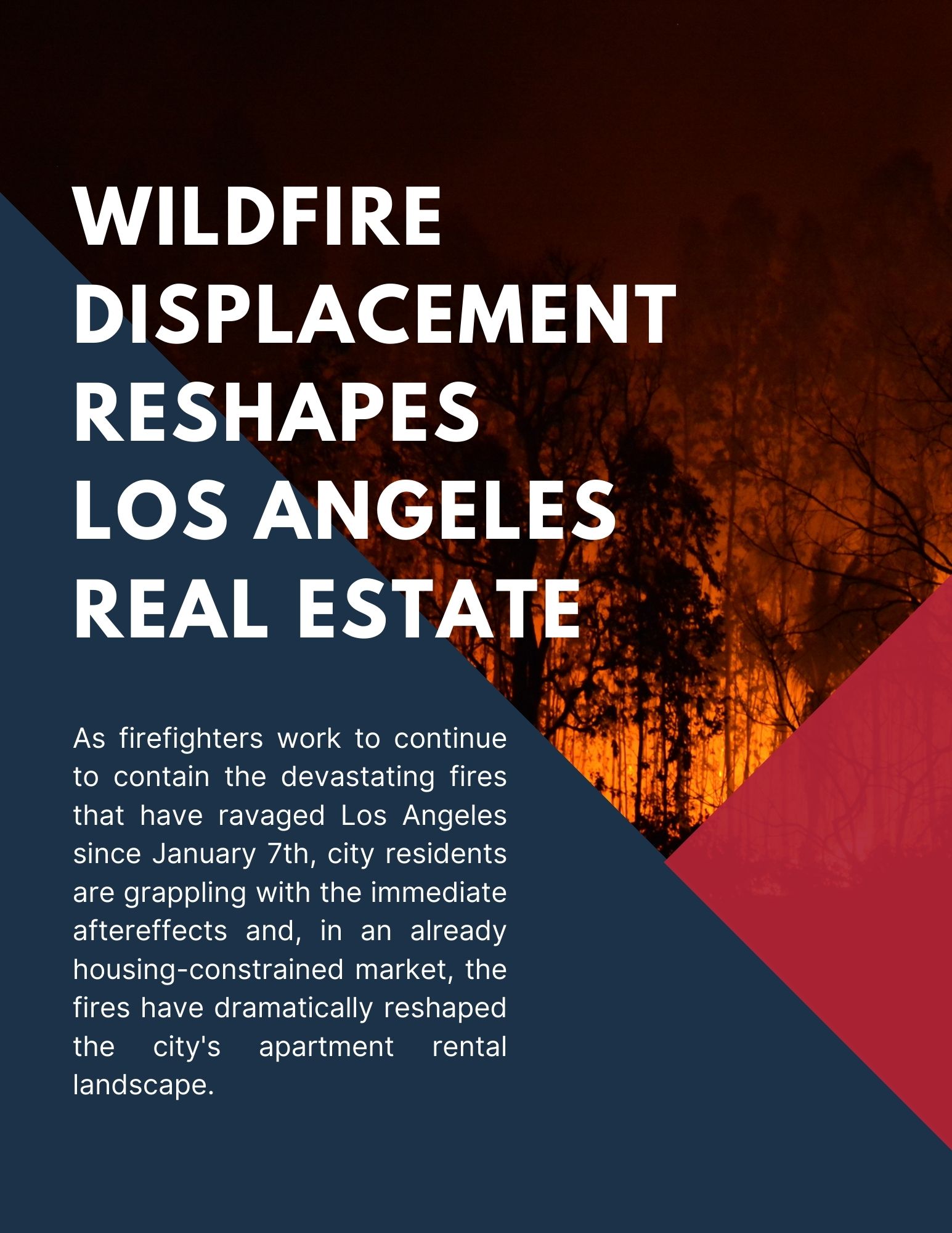 Wildfire Displacement Reshapes Los Angeles Real Estate