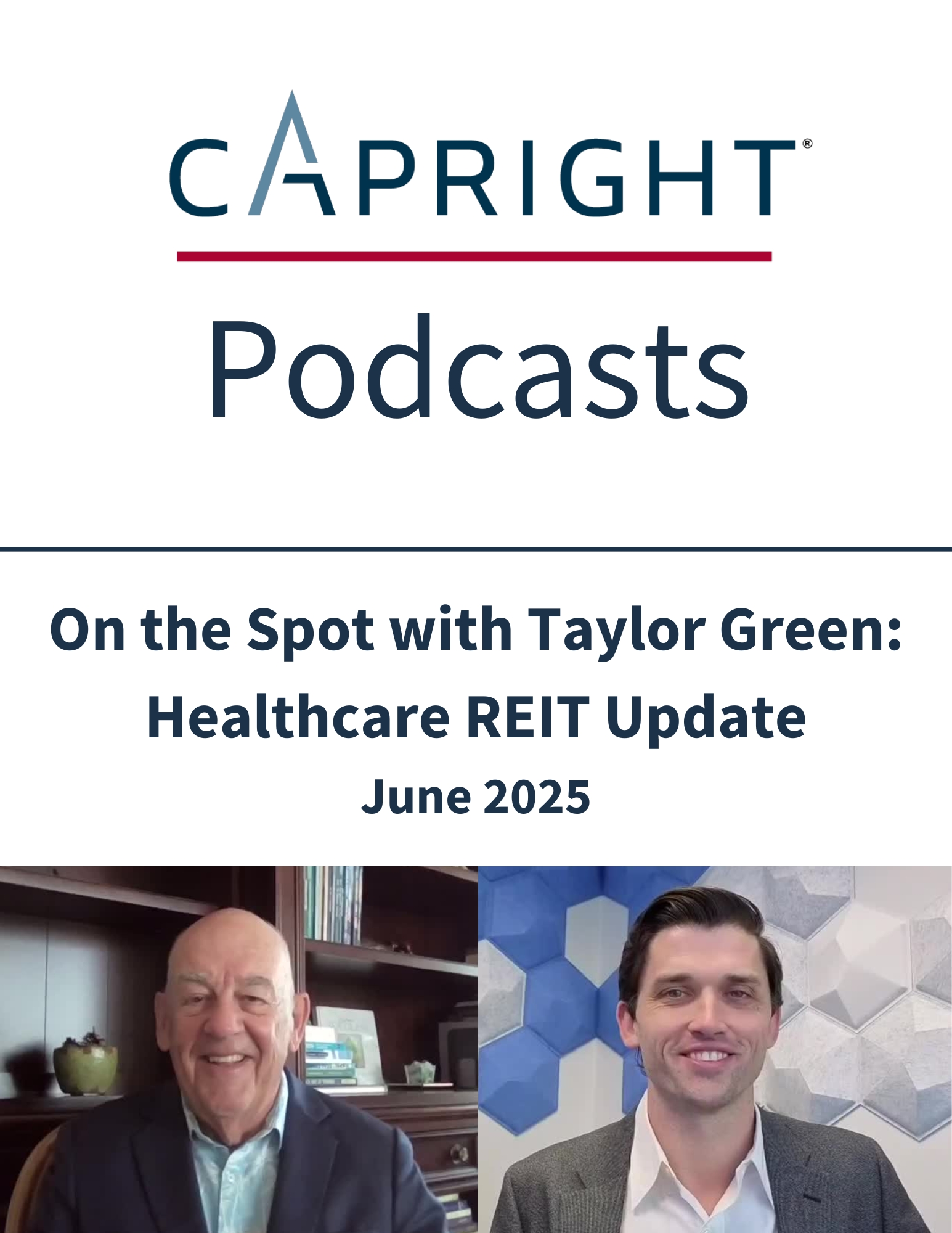 For homepage Healthcare REIT Update June 2025