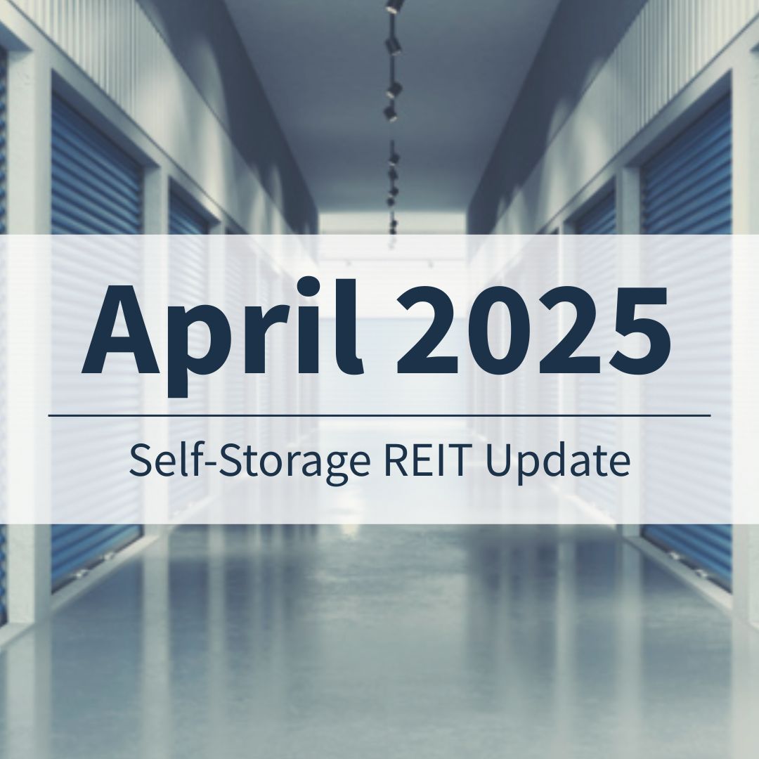 April 2025 Self-Storage REIT Update
