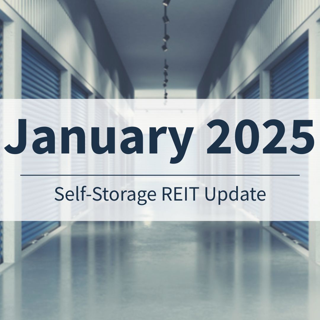 January 2025 Self-Storage REIT Update