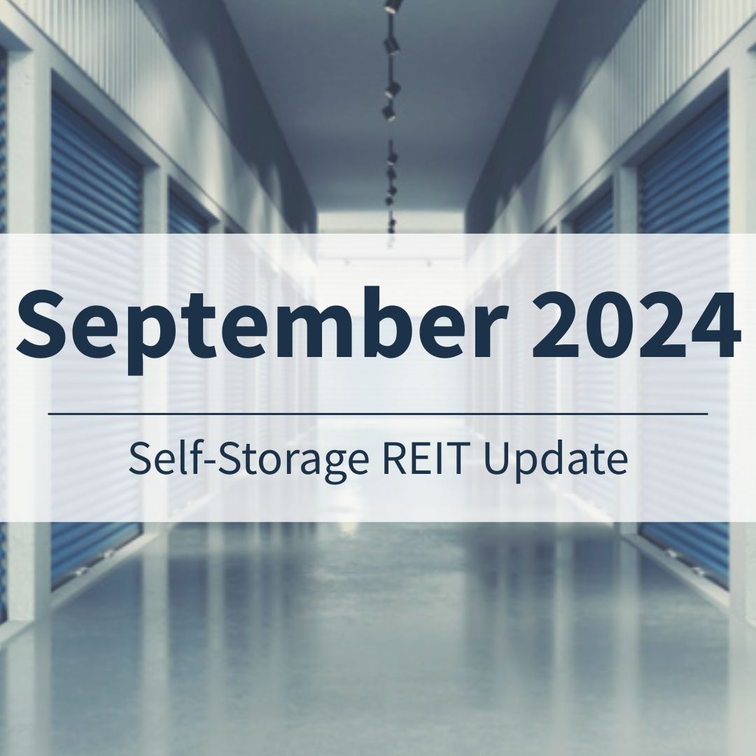 September 2024 Self-Storage REIT Update