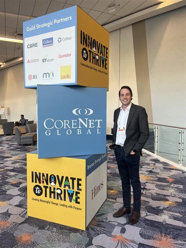 Capright’s Jack Ferguson at 2025 CorenNet Global Summit
