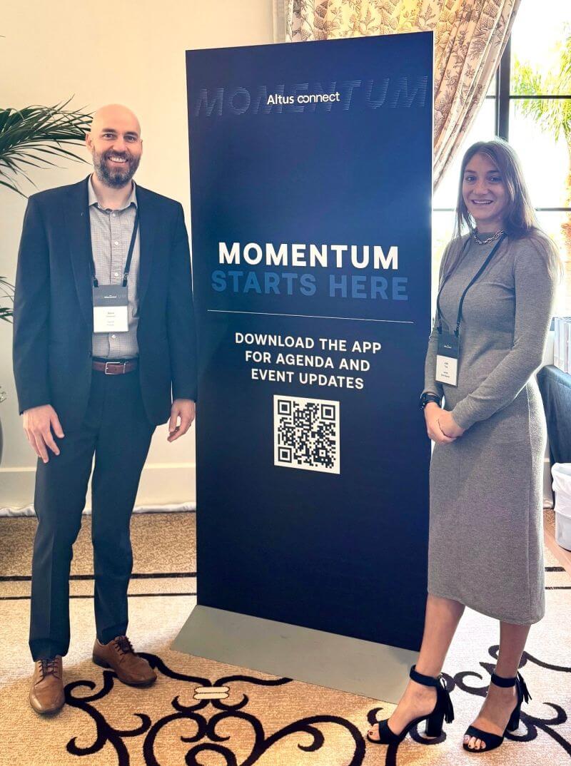 Steve and Julie at the Altus Connection Conference