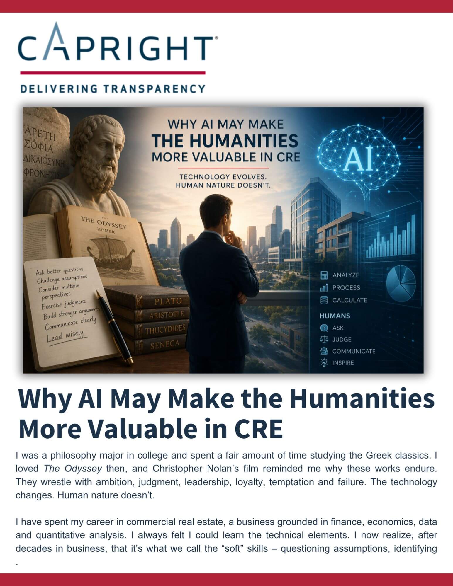For homepage Why AI May Make the Humanities More Valuable in CRE 2026 Aug