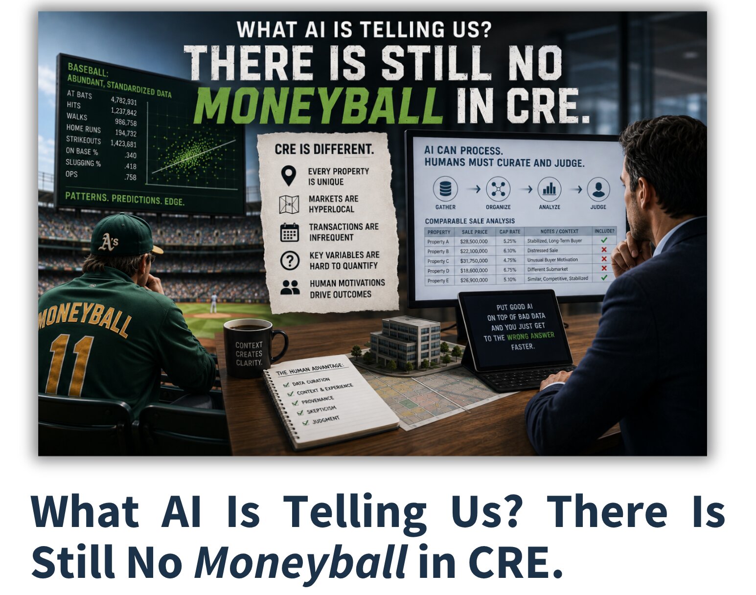 there is no moneyball in cre