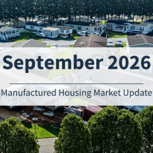 Manufactured Housing Market Update Cover september 2026