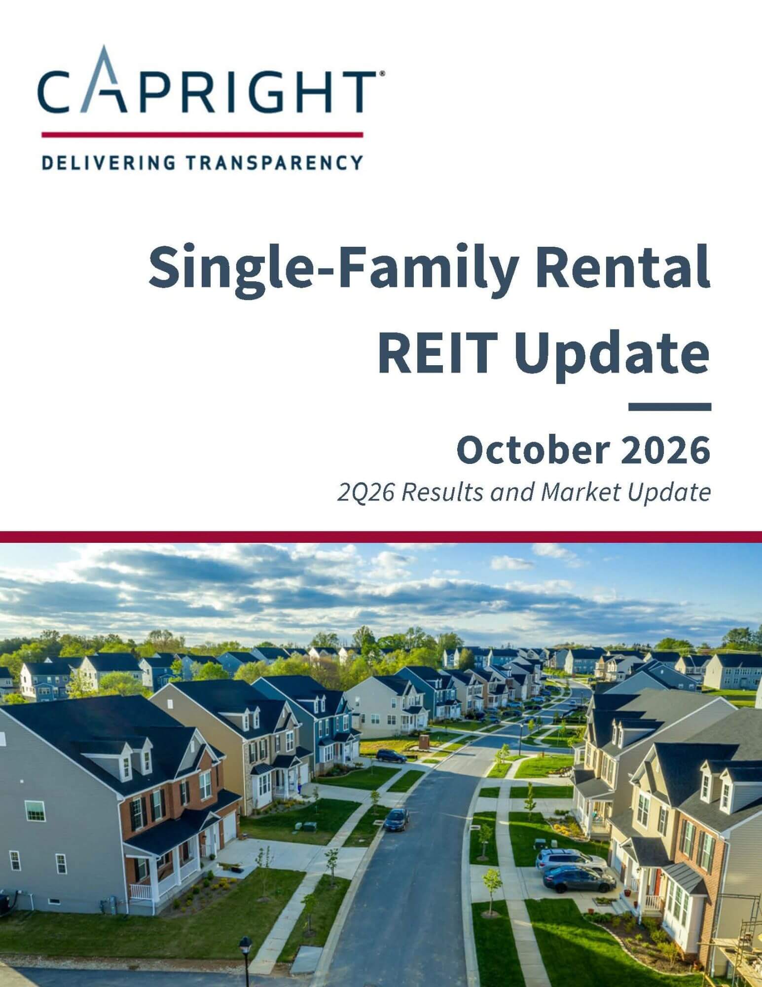 For Homepage Single-Family Rental REIT Update - October 2026