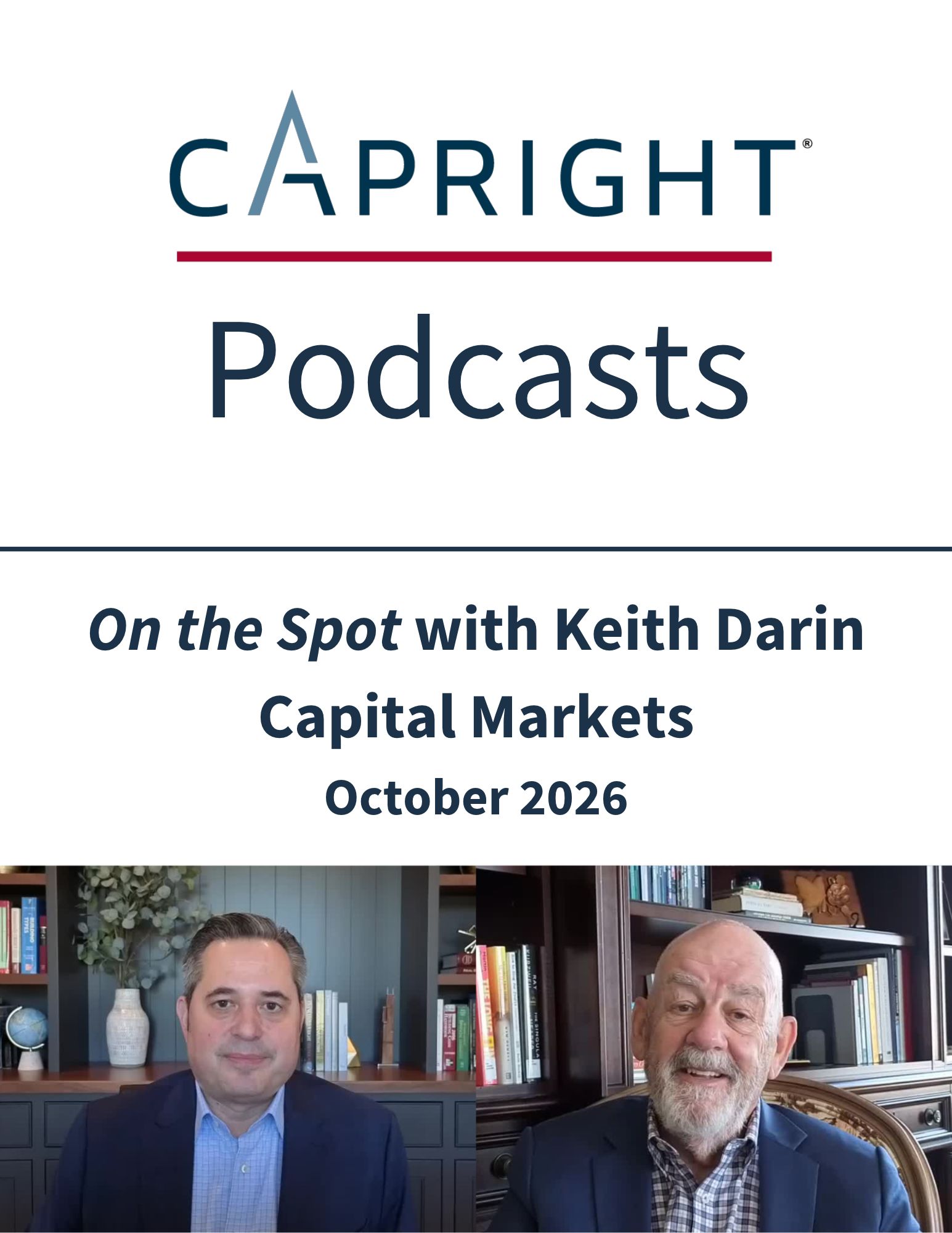 For homepage - Capital Markets Podcast Oct 2026